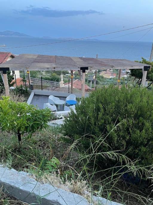 Superbe Terrasse Avec Vue Panoramique Sur La Mer Marsella Exterior foto
